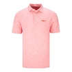 Wing and Wheel Johnnie-O Maddox Polo in orange, front view