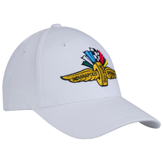 Wing Wheel Flag Franchise White Hat