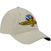 WWF Unstructured Hat in Tan - Right Side View