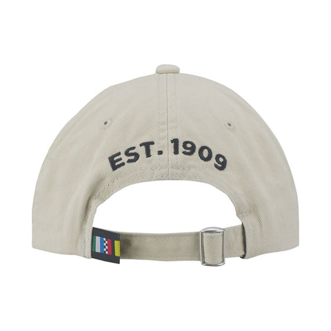 WWF Unstructured Hat in Tan - Back View