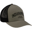 Indianapolis Motor Speedway Rubber Mesh Hat in Grey & Black - Right Side View