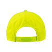 Indianapolis Motor Speedway Pagoda Performance Flat Bill Hat in Bright Yellow - Back View