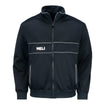MELI Track Jacket in Black - Front View