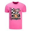Indianapolis Motor Speedway Confetti T-Shirt in Pink, front view