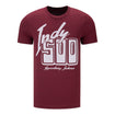 Indy 500 Retro T-Shirt in Red - Front View