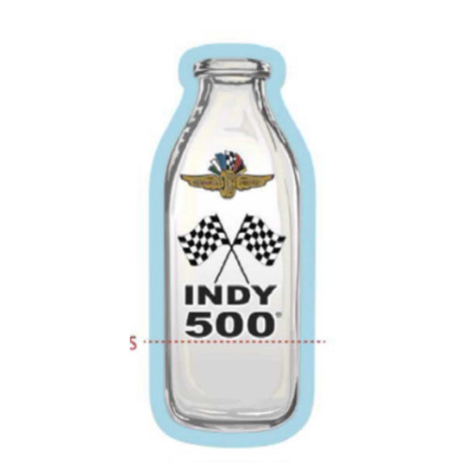 Indy 500 Milk Bottle Magnet - Front View