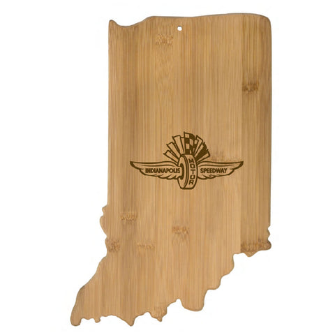 WWF Indiana State Outline Cutting Board- Front View