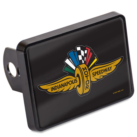Wing Wheel Flag Acrylic Trailer Hitch Cover
