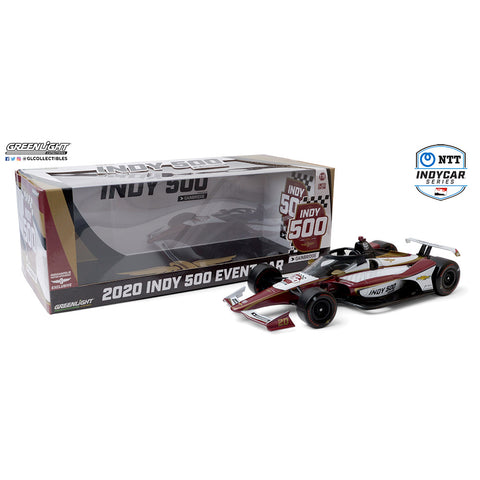 104th Running 1/18 Event Car Autographed by Starting Field - Left View and Box