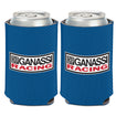 Chip Ganassi Racing Team Can Cooler in Blue - Front and Back View