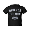 Indianapolis 500 Toddler Milk T-Shirt - Black - Front View