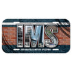 Indianapolis Motor Speedway Bricks License Plate - Front View