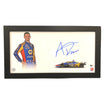 Products Alexander Rossi Autographed Framed Piece in Black- Front View
